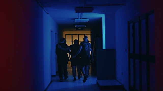 Video Reference: Blue, Red, Light, Yellow, Purple, Sky, Snapshot, Electric blue, Room, Darkness