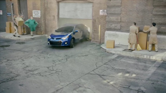 Video Reference: car, motor vehicle, vehicle, family car, mode of transport, vehicle door, asphalt, city car, luxury vehicle, automotive design