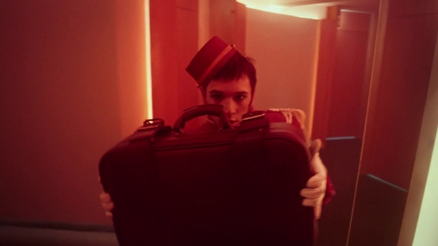 Video Reference: Hair, Red, Facial hair, Maroon, Room, Fun, Shoulder, Mouth, Beard, Photography