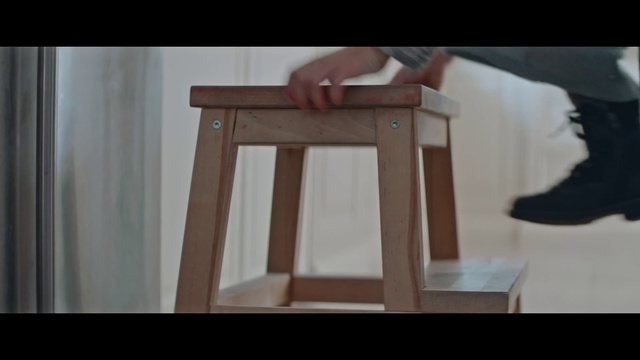 Video Reference: Furniture, Table, Wood, Stool, Chair, Wood stain, Window