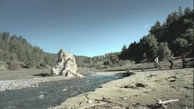 Video Reference: river, wilderness, geological phenomenon, water resources, terrain, mountain, bank, watercourse, lake, rock