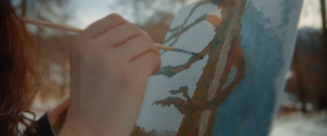 Video Reference: Tree, Hand, Leaf, Branch, Painting, Portrait, Finger, Drawing, Visual arts, Acrylic paint