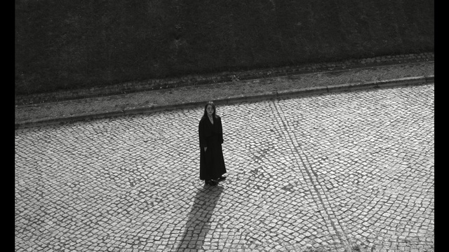 Video Reference: white, black, photograph, black and white, monochrome photography, shadow, light, photography, monochrome, wall, Person