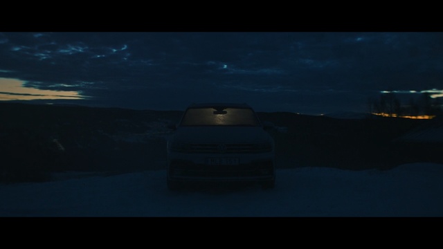 Video Reference: Sky, Blue, Automotive design, Mode of transport, Vehicle, Atmosphere, Car, Darkness, Automotive exterior, Midnight