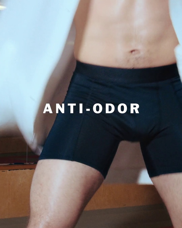 Video Reference: Clothing, Briefs, Underpants, Waist, Undergarment, Abdomen, Thigh, Leg, Barechested, Shorts