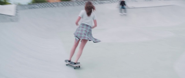 Video Reference: Footwear, Sports equipment, Recreation, Skating, Fun, Sports, Leg, Play, Child, Roller skating