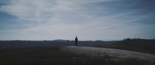 Video Reference: sky, horizon, atmosphere, cloud, highland, road, morning, hill, tree, dawn