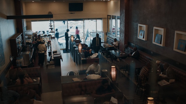 Video Reference: Building, Tourist attraction, Room, Museum, Interior design, Person