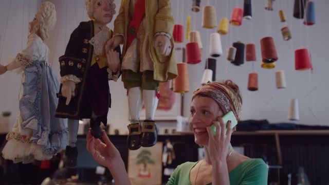 Video Reference: Art, Fun, Headgear, Textile, Visual arts, Temple, Person