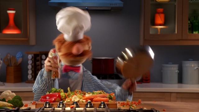 Video Reference: food, cuisine, eating, brunch, cook, supper, cooking, meal, dish, dinner, Person