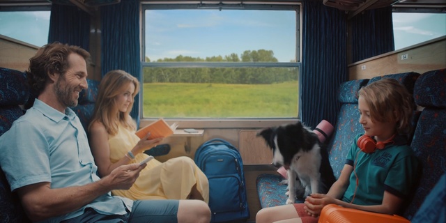 Video Reference: People, Fun, Vacation, Leisure, Sitting, Room, Sharing, Sporting Group, Canidae, Conversation