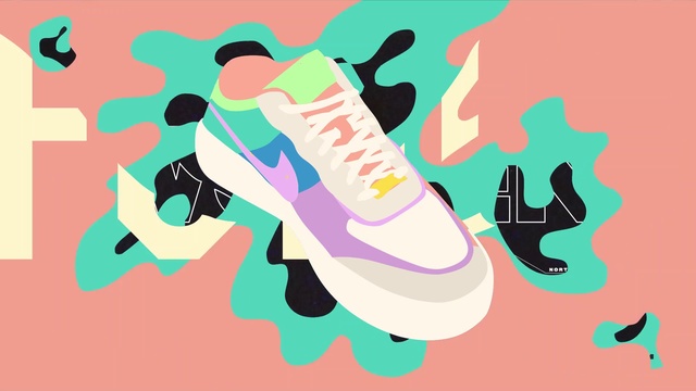 Video Reference: Footwear, Illustration, Graphic design, Pink, Font, Roller skates, Design, Shoe, Art, Clip art
