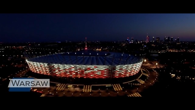Video Reference: Sport venue, Metropolitan area, Stadium, Arena, Landmark, Aerial photography, City, Human settlement, Night, Cityscape