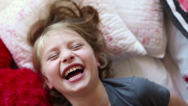 Video Reference: Face, Facial expression, Smile, Tooth, Skin, Head, Laugh, Nose, Happy, Mouth, Person