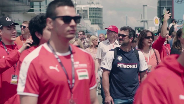 Video Reference: People, Pink, Crowd, Product, Event, Public event, Fun, Festival, Eyewear, Recreation