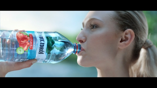 Video Reference: Water, Drink, Mineral water, Drinking water, Bottle, Bottled water, Soft drink, Drinking, Sports drink, Person, Female