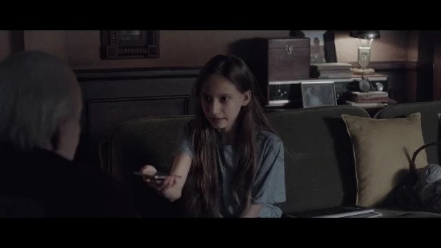 Video Reference: human hair color, girl, mouth, screenshot, darkness, black hair, scene, conversation, midnight, Person