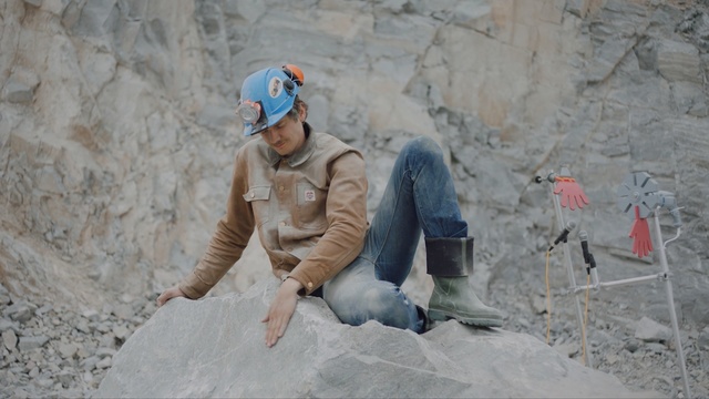 Video Reference: geological phenomenon, geology, formation, climbing, rock climbing equipment, adventure, rock, sport climbing, sand, recreation, Person
