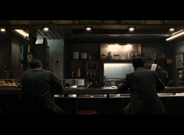 Video Reference: Room, Night, Restaurant, Building, Darkness, Screenshot