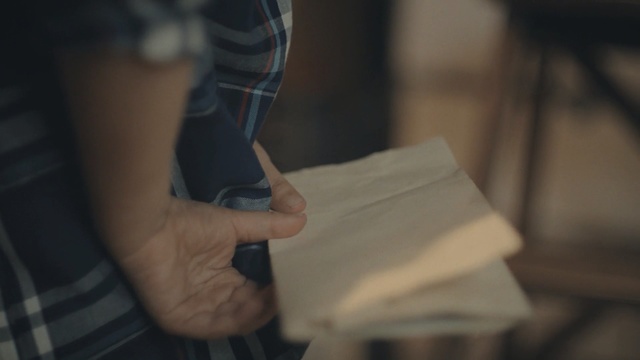 Video Reference: Hand, Arm, Finger, Wood, Paper, T-shirt