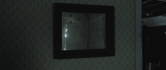 Video Reference: Black, Wall, Darkness, Picture frame, Rectangle, Technology, Window, Room, Photography, Electronics