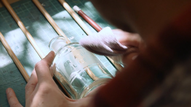 Video Reference: nail, finger, hand, glass, drinkware, eyelash, Person