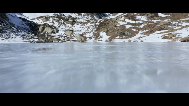 Video Reference: Nature, Water, Winter, Snow, Reflection, Freezing, Geological phenomenon, Ice, Tree, River