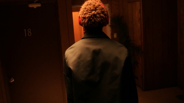 Video Reference: darkness, back, human body, facial hair, human, muscle, night, trunk, art, performance art