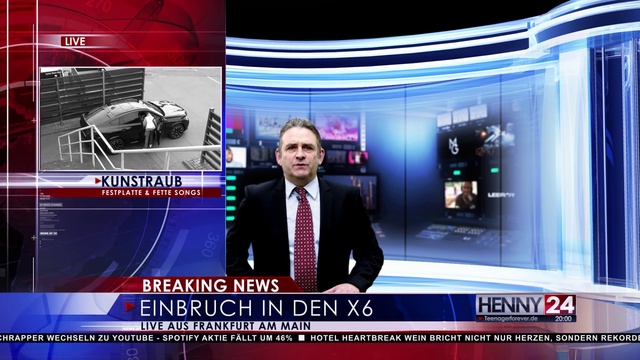 Video Reference: Television presenter, Product, Tie, News, Font, Display device, Television program, Technology, Television set, Suit