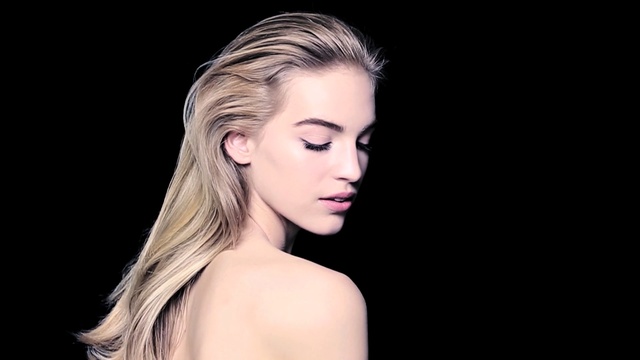 Video Reference: Hair, Face, Beauty, Hairstyle, Blond, Skin, Chin, Lip, Eyebrow, Cheek, Person