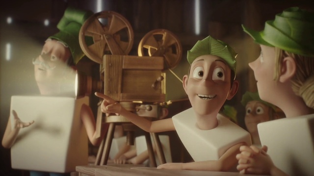 Video Reference: Animation, Room, Animated cartoon, Art, Clay animation, Fictional character, Toy, Figurine