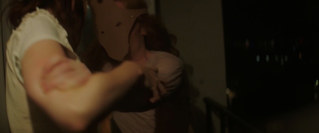 Video Reference: hand, finger, girl, darkness, leg, arm, mouth, human body, muscle, human