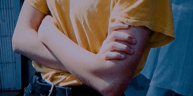 Video Reference: Skin, Hand, Yellow, Arm, Close-up, Organ, Human body, Finger, Abdomen, Photography