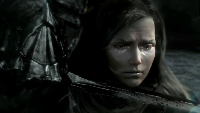 Video Reference: Black, Movie, Darkness, Black-and-white, Monochrome photography, Cg artwork, Human, Photography, Portrait, Fiction, Person