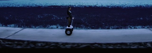 Video Reference: Segway, Vehicle, Wheel, Sky, Automotive wheel system, Extreme sport, Recreation, Stunt