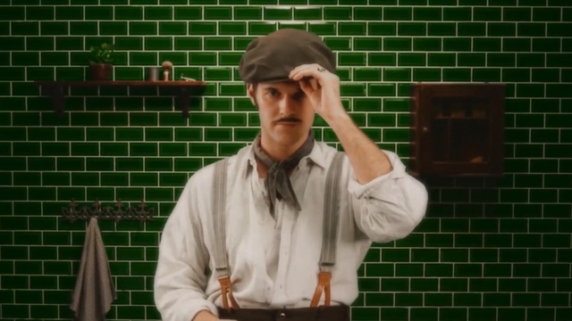 Video Reference: facial hair, human, human behavior, performance, Person