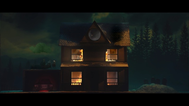 Video Reference: House, Sky, Light, Lighting, Darkness, Night, Screenshot, Home, Midnight, Atmosphere