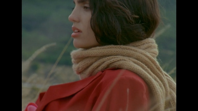 Video Reference: human hair color, nose, beauty, lady, girl, neck, lip, mouth, scarf, long hair