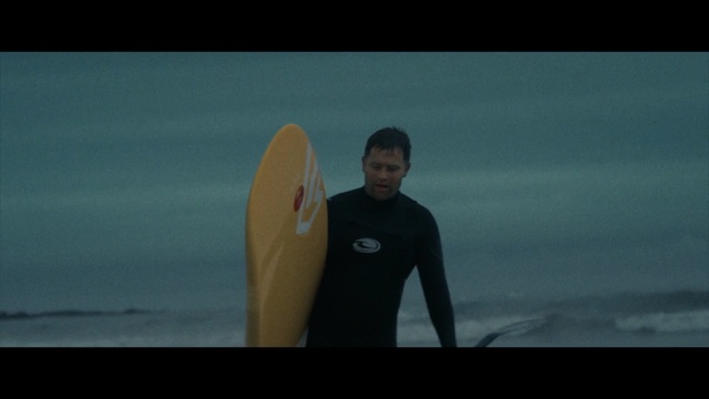 Video Reference: surfboard, surfing equipment and supplies, water, fun, wave, atmosphere, surfing, sea, wetsuit, sky, Person