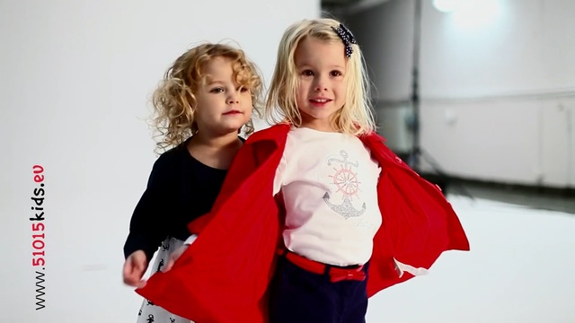 Video Reference: Red, Shoulder, Child, Joint, Fashion, Outerwear, Toddler, Fun, Blond, Child model, Person