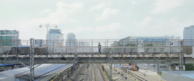 Video Reference: skyway, metropolitan area, structure, building, overpass, bridge, metropolis, fixed link, condominium, city