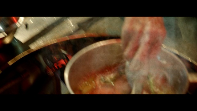 Video Reference: boiling, dish, cuisine, cookware and bakeware, drink, cooking, wok, flesh, roasting, alcohol