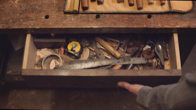 Video Reference: Furniture, Wood, Art, Person