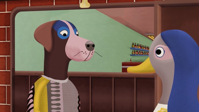 Video Reference: games, cartoon, technology, toy, art, play, product, illustration, Person