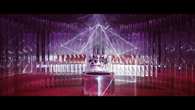 Video Reference: stage, purple, violet, light, structure, darkness, entertainment, lighting, water, magenta