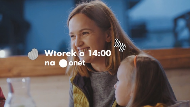 Video Reference: Nose, Human, Long hair, Happy, Jaw, Brown hair, Fur, Photo caption, Smile, Ear, Person, Woman, Table, Girl, Young, Food, Holding, Lady, Front, Looking, Pizza, Eating, Female, Standing, Restaurant, Little, Orange, Shirt, Wearing, Plate, Game, Hotdog, Human face, Screenshot, Clothing