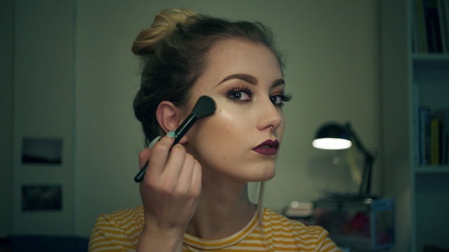 Video Reference: Face, Eyebrow, Hair, Nose, Cheek, Lip, Eyelash, Beauty, Head, Skin, Person