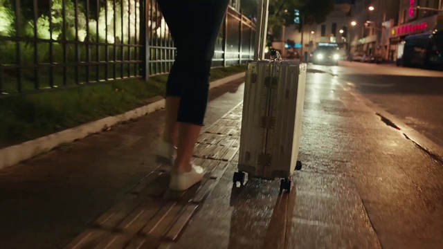 Video Reference: Night, Light, Hardwood, Standing, Sidewalk, Road surface, Snapshot, Public space, Wood, Floor