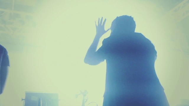 Video Reference: Blue, Atmospheric phenomenon, Standing, Arm, Hand, Shadow, Photography, Finger, Gesture