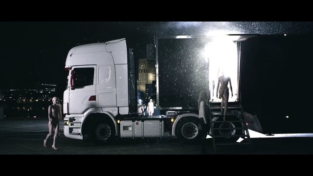 Video Reference: transport, vehicle, motor vehicle, truck, mode of transport, commercial vehicle, car, automotive wheel system, automotive design, automotive tire, Person